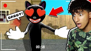 WE ADOPTED CARTOON CAT!