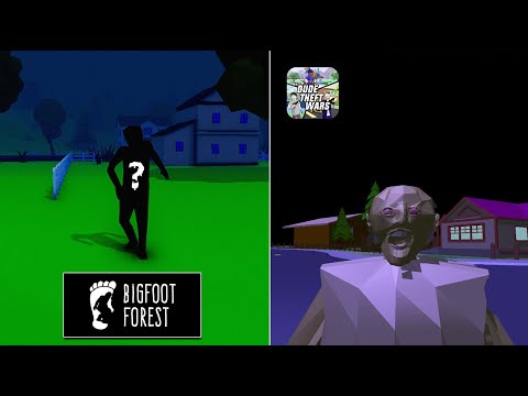 Dude Theft Wars Granny Mod Vs BigFoot Forest Which one is Scarier ??? 🤔🤔🤔