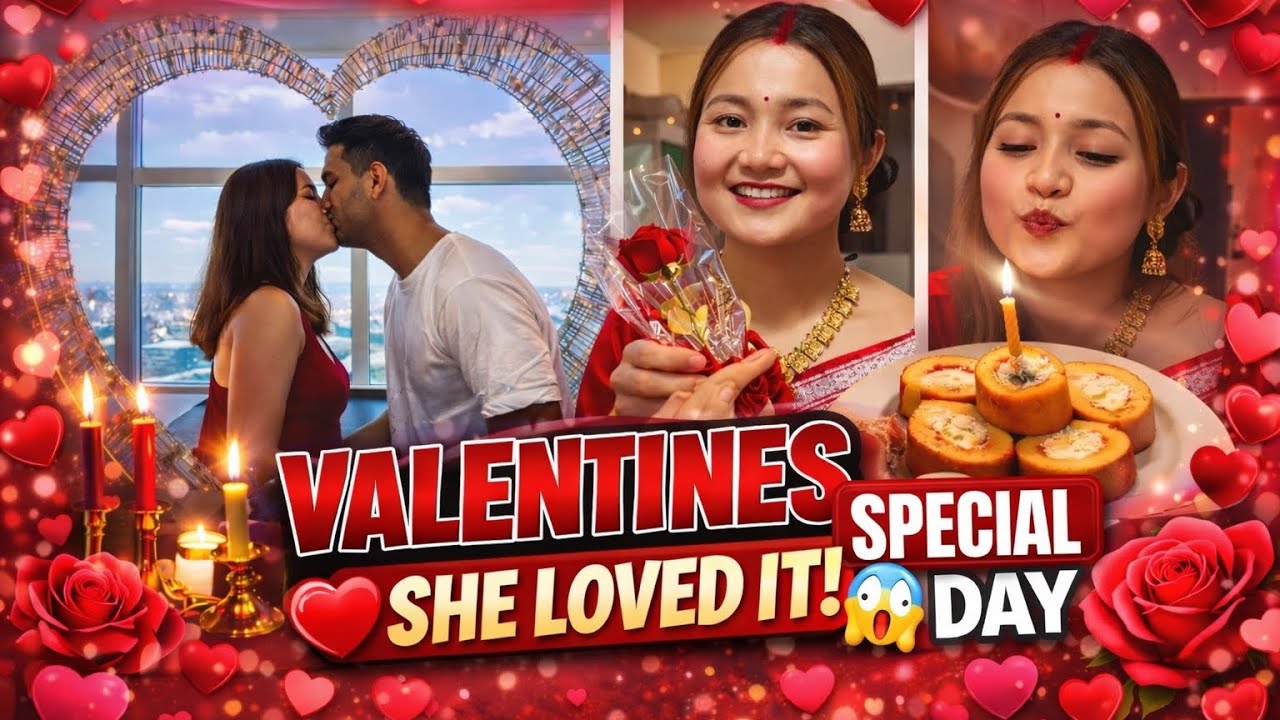 I Surprised My Wife on Valentine’s Day in Japan 🇯🇵❤️ (She Didn’t Expect This!)