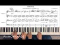 L. v. Beethoven - II. Rondo. Moderato - Sonata in D major for piano four-hands, Op. 6 (Score)