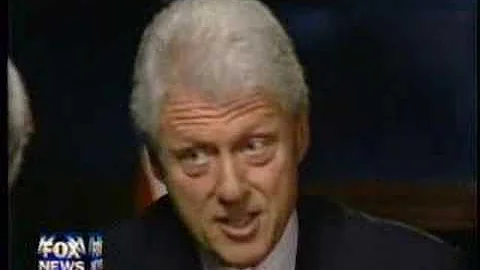 Chris Wallace Interviews Bill Clinton Part 1