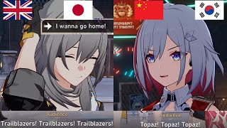 Topaz fans VS Trailblazer fans in 4 Languages