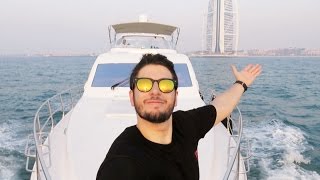 YACHT CRUISE AROUND DUBAI!