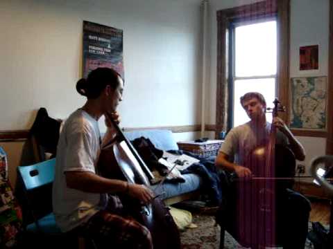 cellojoe and cosmo d (greg heffernan) jam at cosmo d's place in nyc part 1