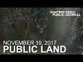 Public Land Day 33: Buck Fight, Still Hunting With a Bow | The Hunting Public