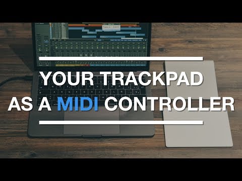 AudioSwift - Use your trackpad as a MIDI controller