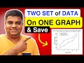 How to Plot Two Sets of Data On One Graph in Origin - ( Tutorial )