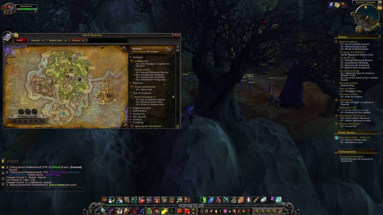 Where is the Warden's quartermaster? YouTube