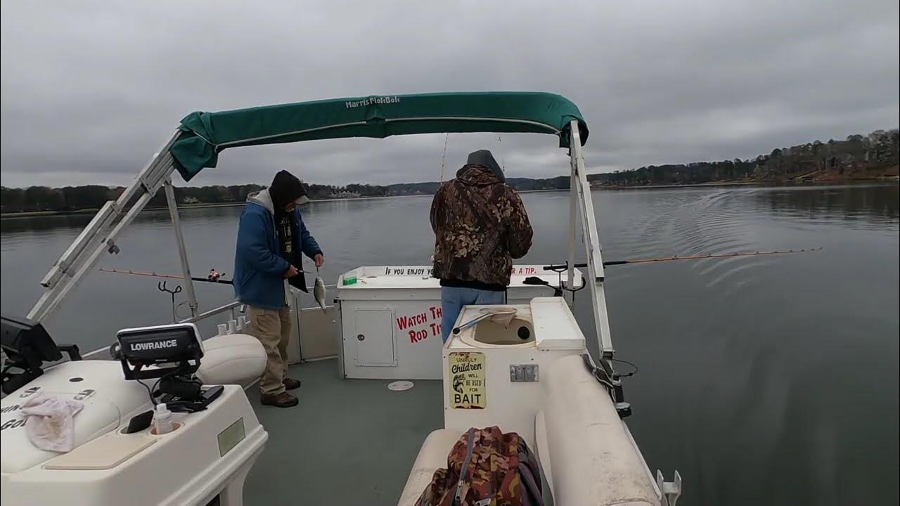 Dec 12/22 Striper fishing lake Oconee YouTube
