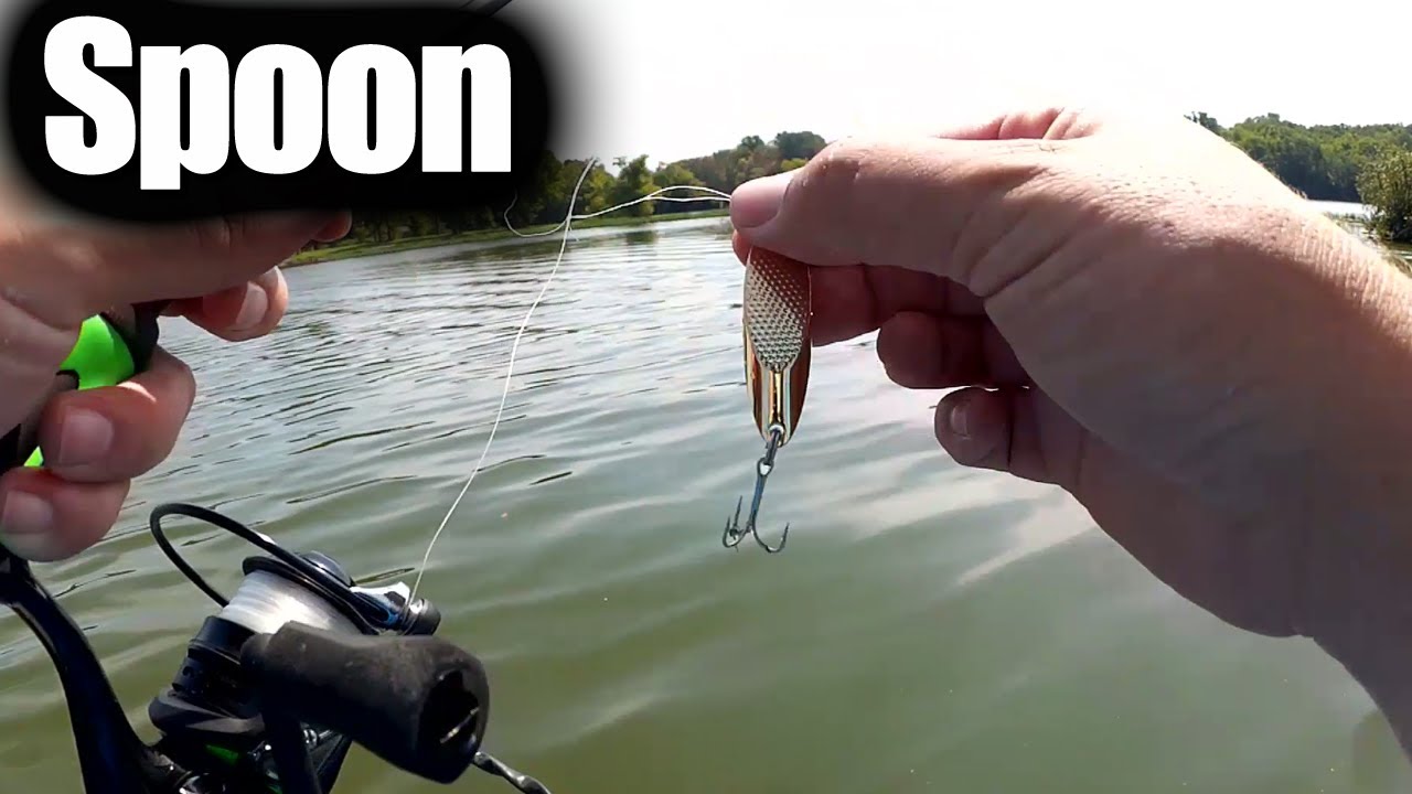 Easy Fishing Lures for Beginners - Fishing With a Spoon For Bass