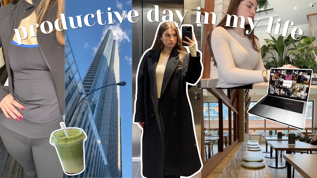 Продуктивный день в моей жизни | работа в кафе, спортзал и небольшой подведение итогов