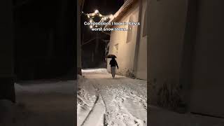 Snowstorms are pretty cool IG