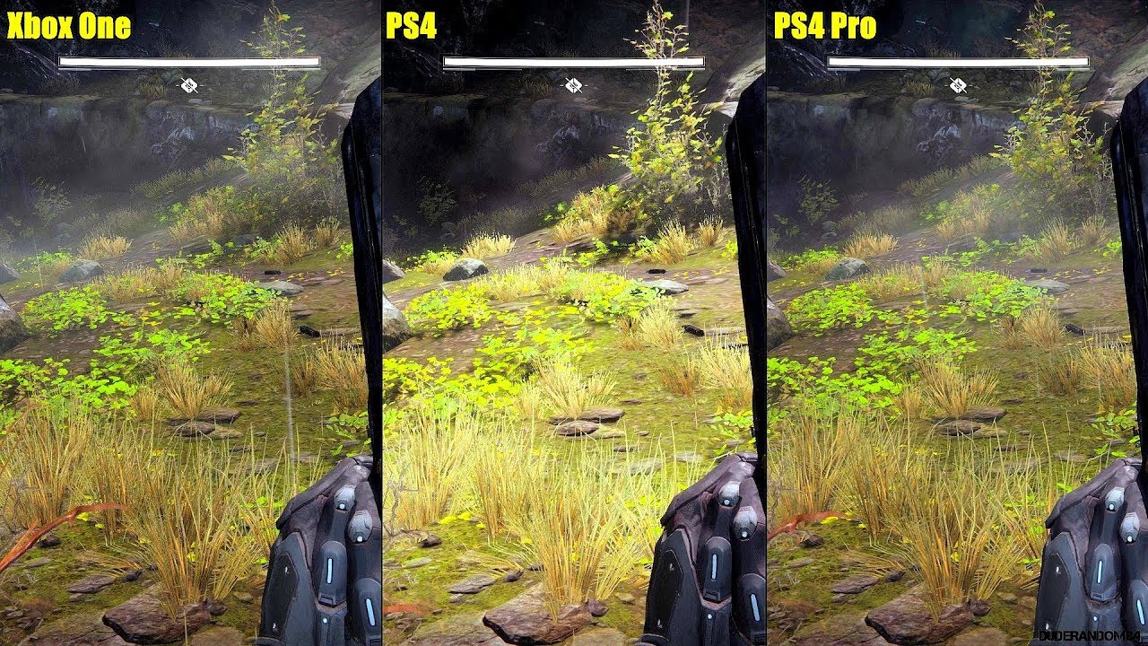 bekymre besejret Nemlig Destiny 2 PS4 Pro Vs PS4 Vs Xbox One Graphics Comparison - YouTube