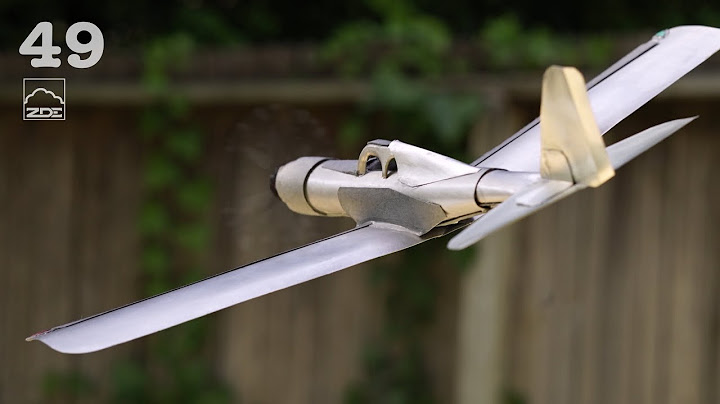 Soda Can Chuck Glider w/ 1940s Style (episode 49)