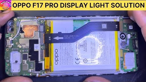 👉📱✅ Oppo F17Pro Display Light Solution Blank Display/ #informativevideo2025 #viralvideo2025