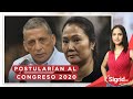 Keiko y Antauro postularían al Congreso 2020 | Sigrid.pe