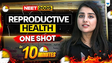 🔥 Reproductive Health One Shot in 10 Minutes ⚡🧠 | NEET 2025 🔥 | Seep Pahuja #neet2025 #seeppahuja