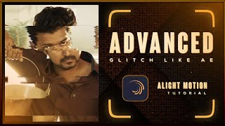 Advanced Glitch Effect like Ae 🤨🔥 in Alight motion tutorial - with preset 😍 screenshot 5