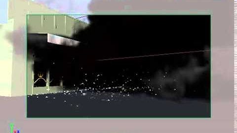 Maya fluid explosion playblast progress07