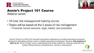Networks to Reduce Risk - Informational Session