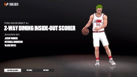 2 way diming inside out scorer, 2k23 rare build