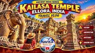 Kailasa Temple, Ellora, India 🇮🇳 | The Ancient Marvel Carved From a Single Rock! 🛕