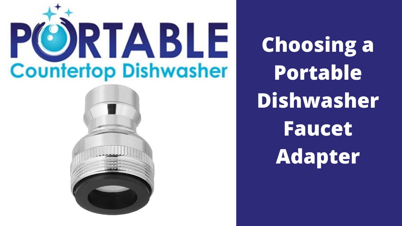 Portable Dishwasher Faucet Adapter