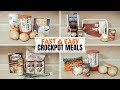 MINIMAL INGREDIENT CROCKPOT MEALS: 5 INGREDIENTS OR LESS