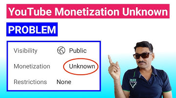YouTube Monetization Unknown Problem | How To Fix Monetization Unknown Problem
