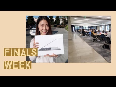 [VLOG] Finals Week! | 미국 대학생의 기말고사 보는 주 브이로그! (한글 자막)