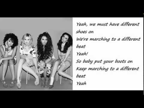 Little Mix - A Different Beat (lyrics Video)