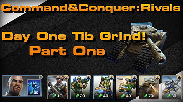 C&C Rivals: Day One Grind To Tib Part 1!