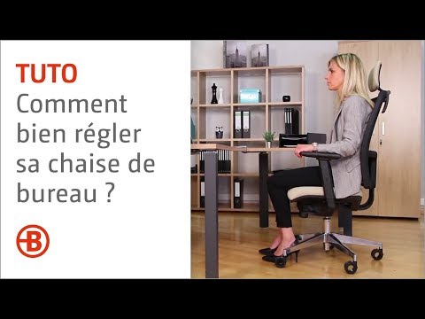 Vidéo: 3 façons de régler la hauteur de la chaise de bureau