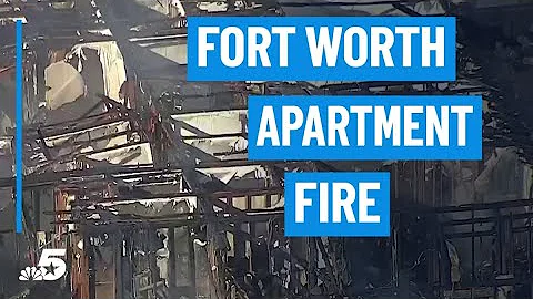At least 43 people displaced after apartment fire | NBCDFW