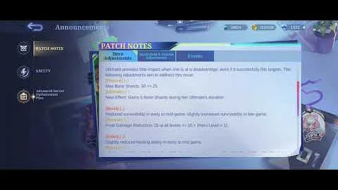 Kalea Baxia Nerf, Grock Carmilla Buff, Obsidia Adjustment - Patch Notes 1.9.94 Advance Server MLBB