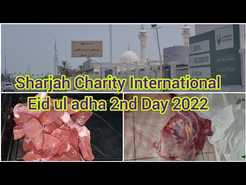 eid ul adha 2022/Meat Collect in Sharjah Charity/eid mubarak/ 2nd Day eid in UAE