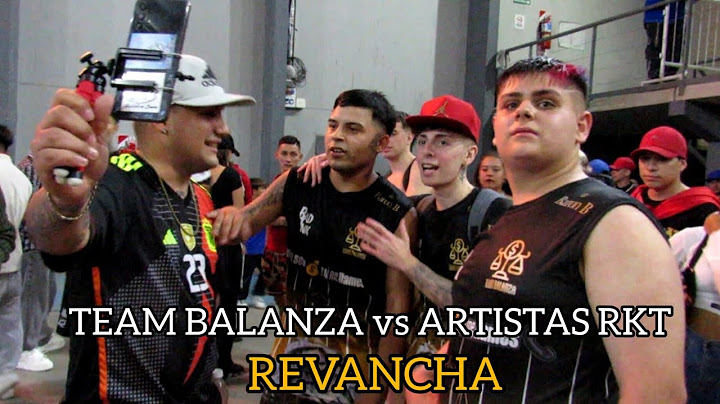 TEAM BALANZA vs ARTISTAS RKT - REVANCHA  *C PICOO*
