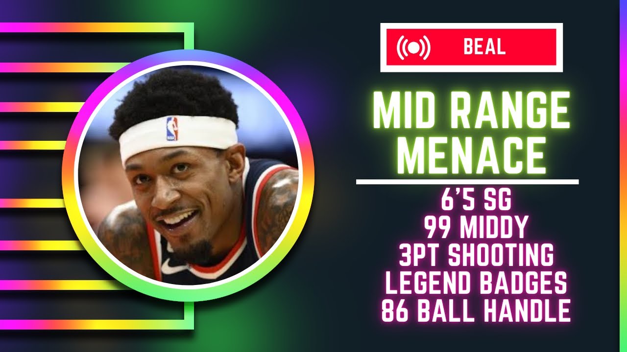 Сборка "Угроза бросков со средней дистанции" с рейтингом 99 для NBA 2K26 с легендарными значками ...