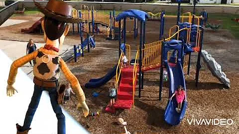 TOY STORY 3 IN REAL LIFE | Woody Leaves Clip | Official Disney UK