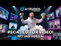 Cara Ubah PDF &amp; PPT Jadi Video AI Otomatis (Tutorial AI Studios)
