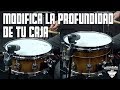 AUMENTA LA PROFUNDIDAD DE TU CAJA - SANTAFE INCREASE SNARE DRUMS