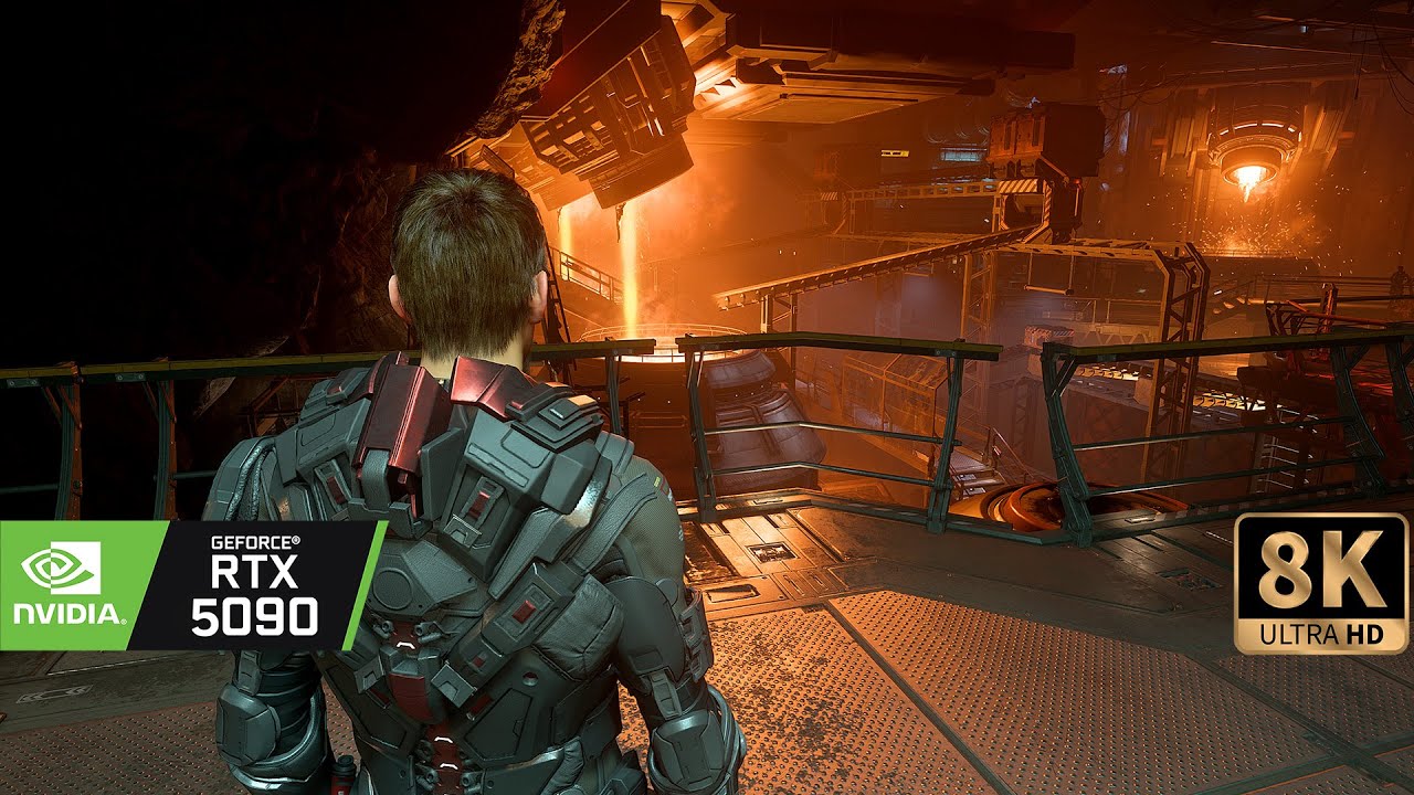 [8K60] StarCitizen 4.5 Levski Station in 8K | DLSS4.5 with beyond all limits 3.0 Reshade