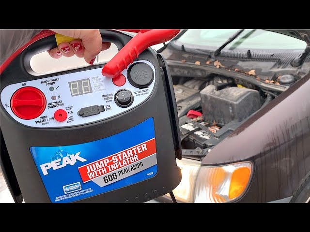 300-Amp Instant-600-Amp Peak Jump Starter J312B