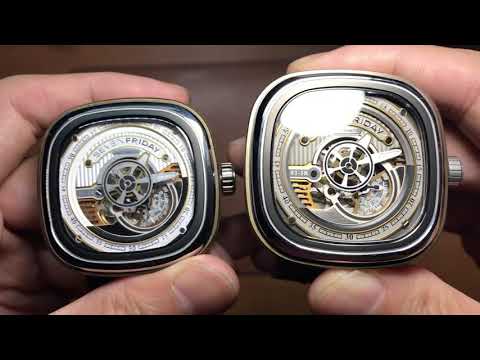 Comparison between fakes / clones / replicas and authentic / original / real Sevenfriday S2 Series
