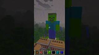 I created the Zombie Steve, in Minecraft Creative Mode PS5.