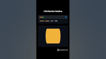 CSS Border Radius 🚀 #css #html5css3 #programmer #animation #htmlcss