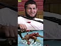 Khabib to Mike Tyson: "You make me upset" #shorts