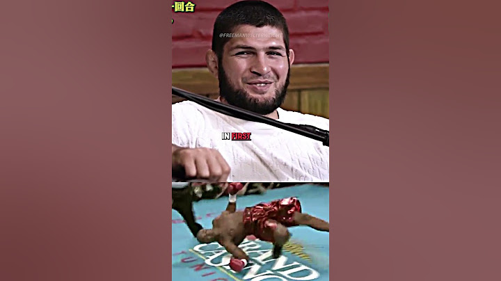 Khabib to Mike Tyson: "You make me upset" #shorts
