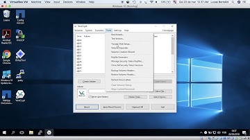 Criptografia do Sistema Operacional - Veracrypt