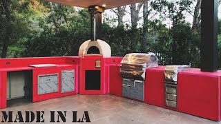 Building an Outdoor Kitchen in Less Than a Day | Wildwood Ovens & BBQ's